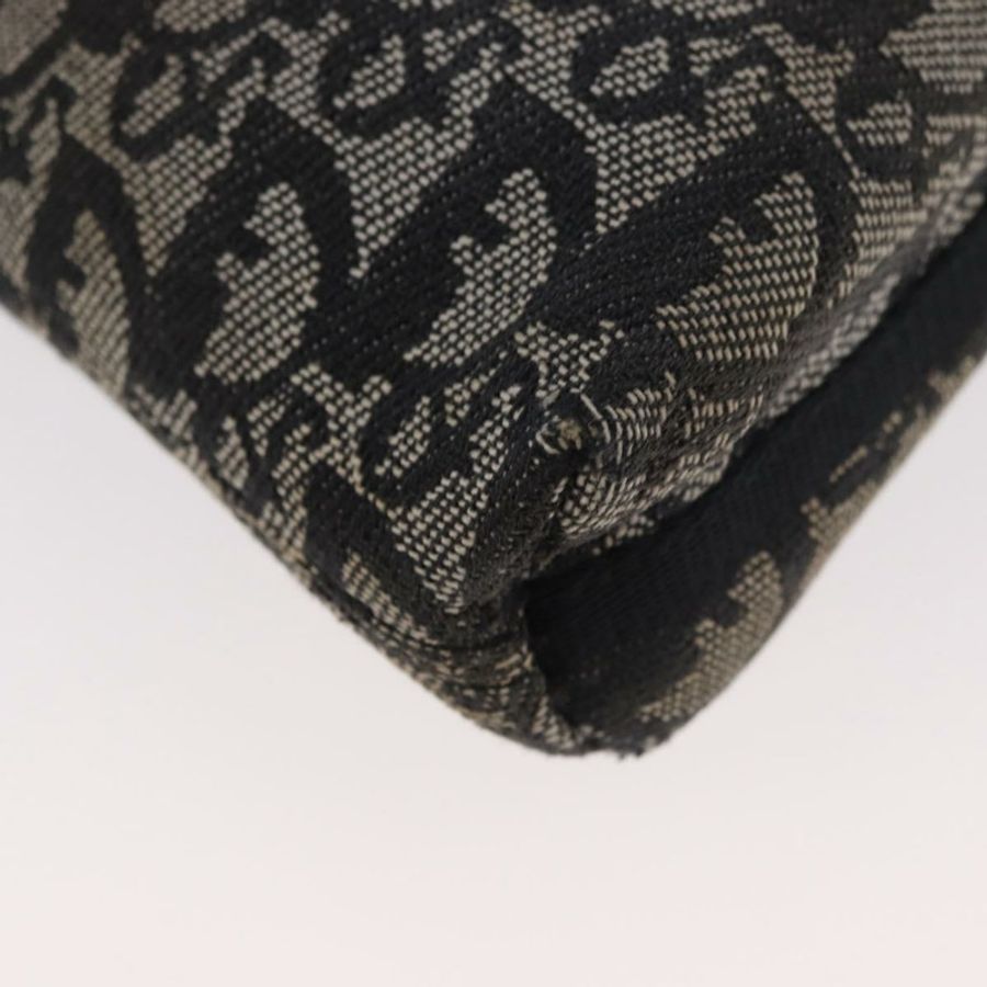 【日本直送】Christian Dior Trotter帆布配件包 灰色 銀色 正品 182611SAV-15