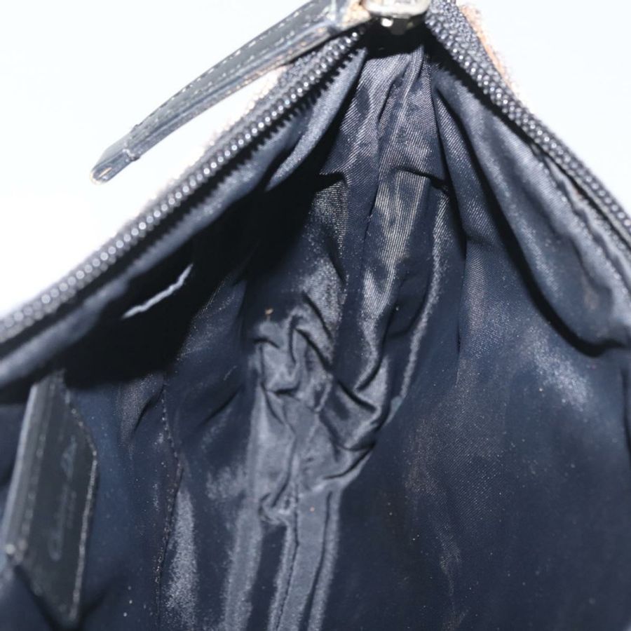 【日本直送】Christian Dior Trotter帆布配件包 灰色 銀色 正品 182611SAV-17