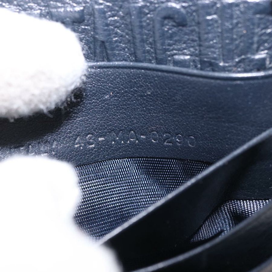 【日本直送】Christian Dior Trotter帆布Montaigne單肩包 海軍藍 金色 正品 182923A-11