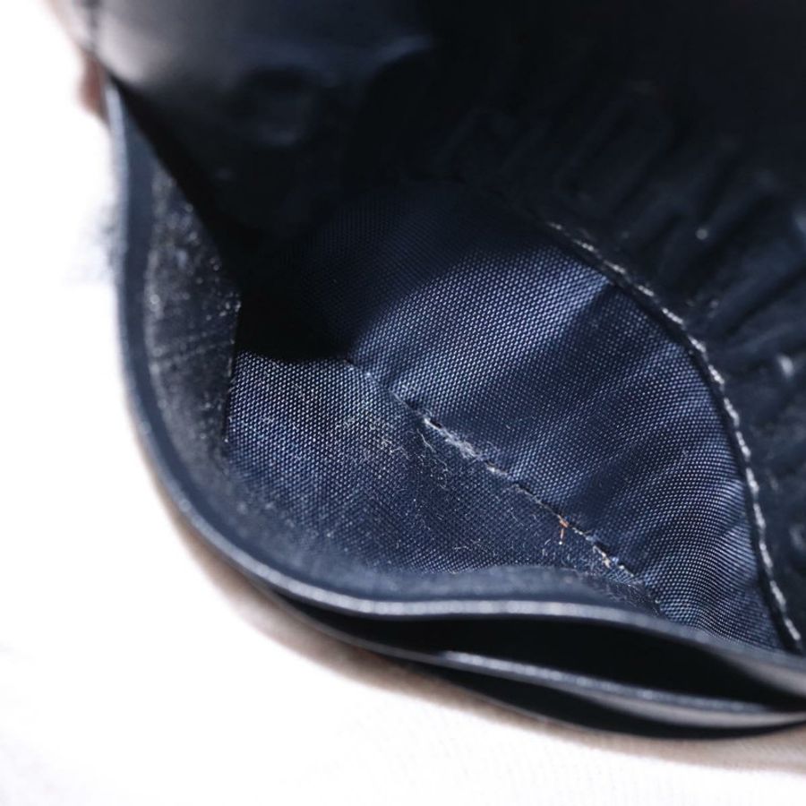 【日本直送】Christian Dior Trotter帆布Montaigne單肩包 海軍藍 金色 正品 182923A-21