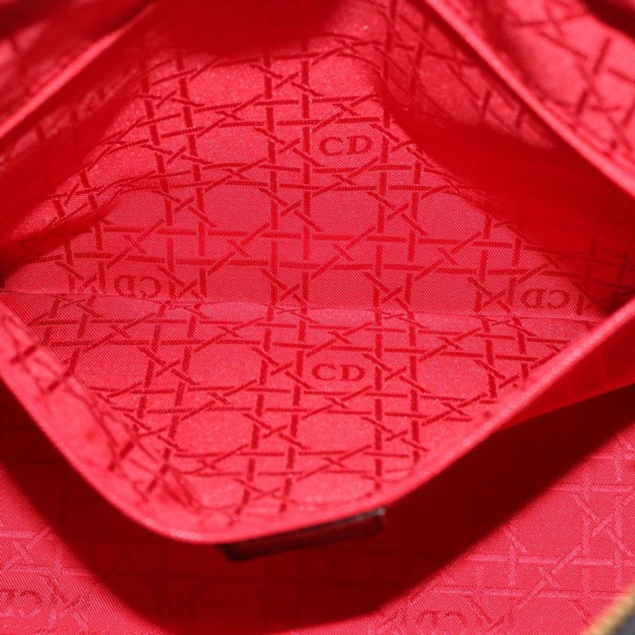 【日本直送】Christian Dior Lady Dior Canage 手袋，羊皮材質，黑色金色雙肩包，正品，貨號 183708V-24