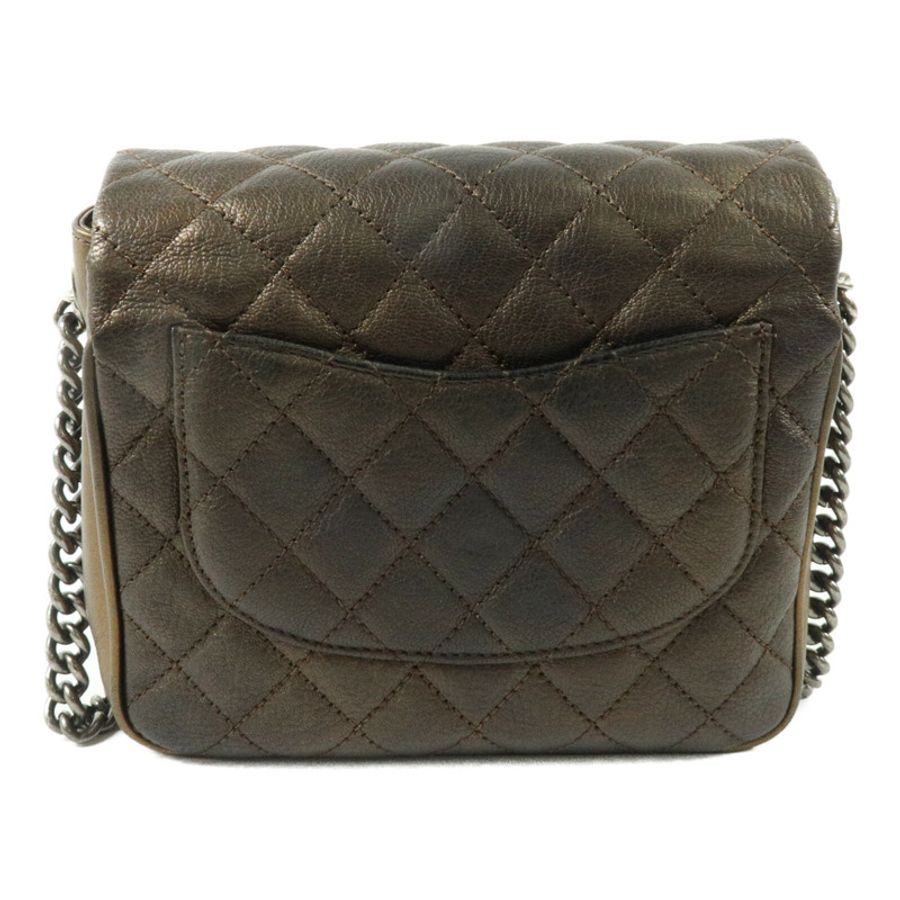 CHANEL 牛皮皮革Shoulder Bag鏈帶肩背袋-2