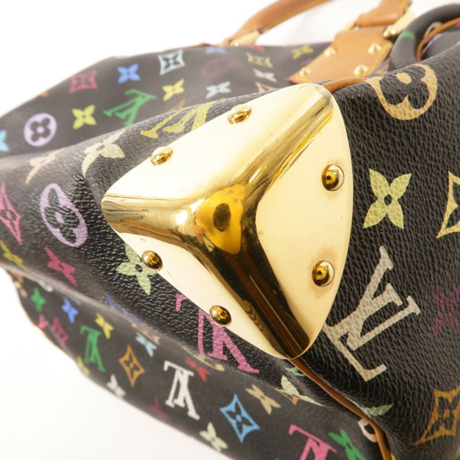 LOUIS VUITTON Monogram Multicolor Speedy 30手挽袋-13