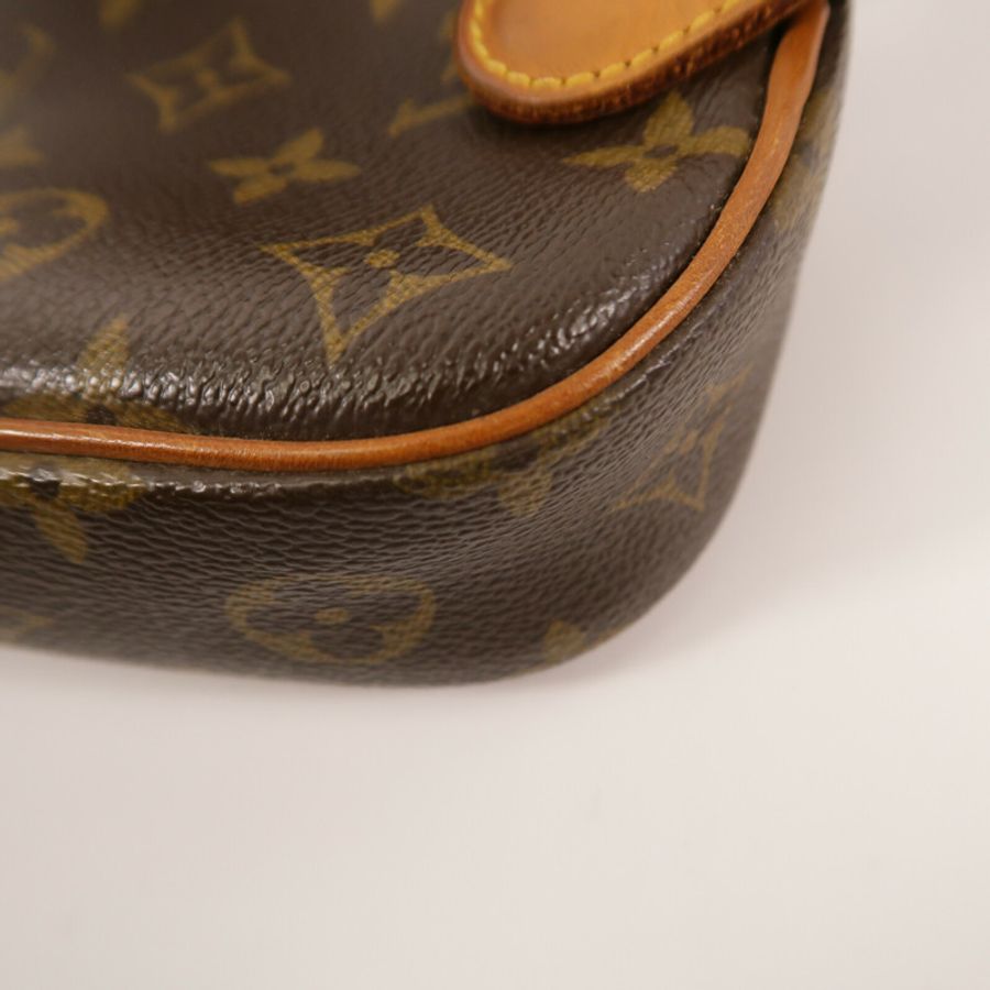 LOUIS VUITTON Monogram Pochette Gange肩背袋-11