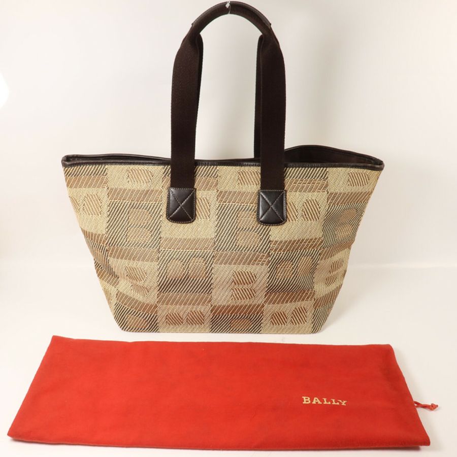 BALLY 帆布Tote Bag手挽袋-10