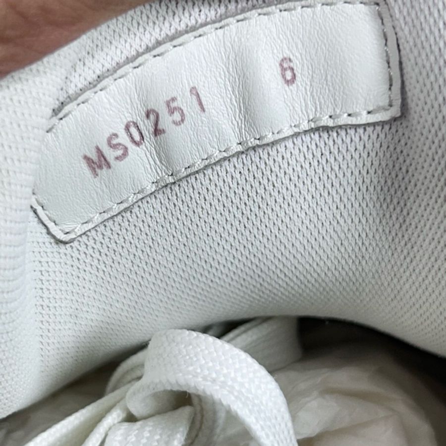 Louis Vuitton 路易威登 LV Trainer 白牛仔 休閒鞋/40碼 /6碼 95新-6