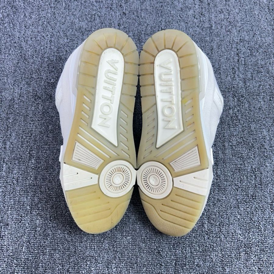 Louis Vuitton 路易威登 LV Trainer 白牛仔 休閒鞋/40碼 /6碼 95新-7