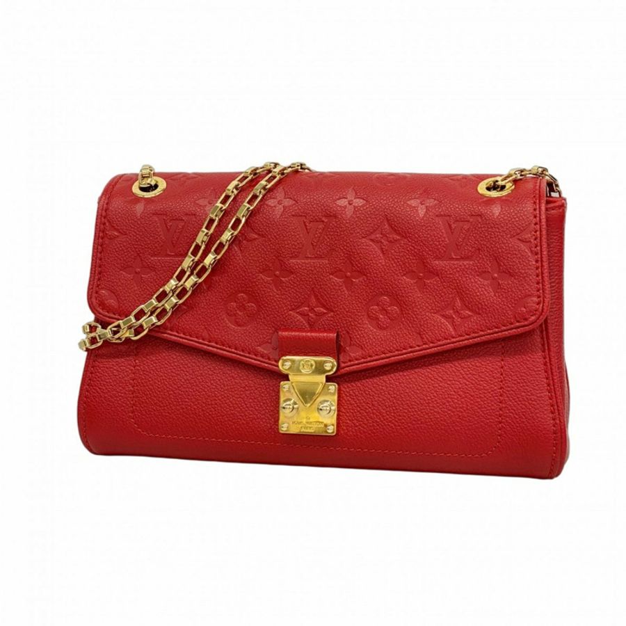 Louis Vuitton 肩背包 Monogram Empreinte Saint Germain PM M48949 櫻桃色 女士 P3012091-0