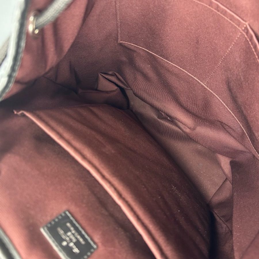 Louis Vuitton 路易威登Zack老花雙肩包 棕色拼皮 男女可背-5