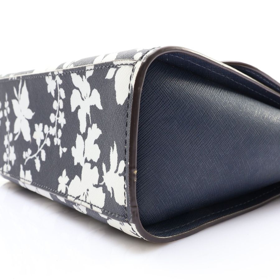 白色/藍色 牛皮 Sofia Floral 兩用包【MICHAEL KORS 麥可寇斯】 35H8GO5S1R-7