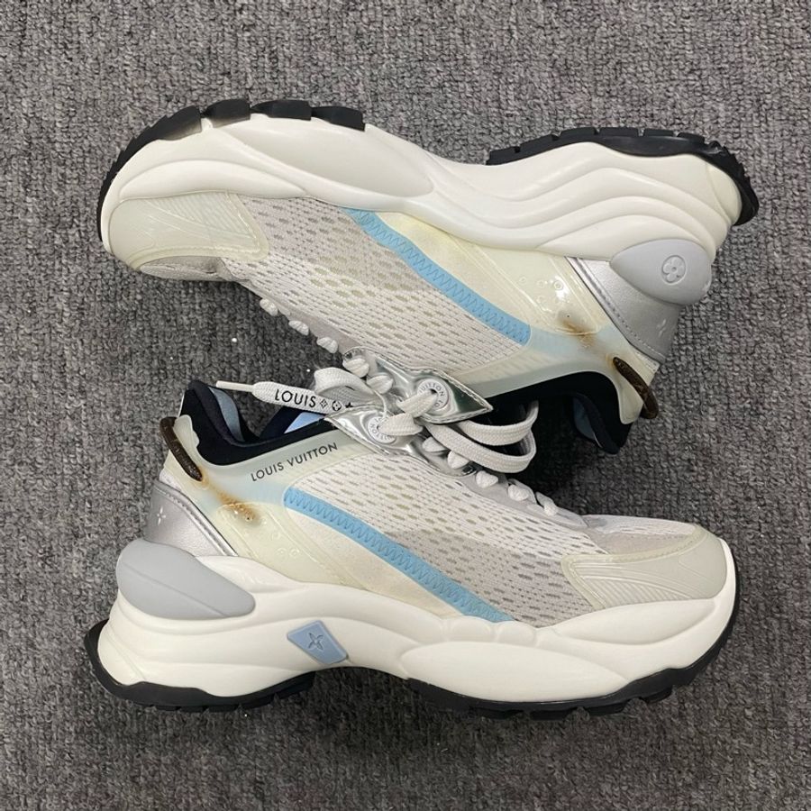 LOUIS VUITTON/路易威登 Run 55 厚底系帶運動休閒鞋  尺碼：35.5-4