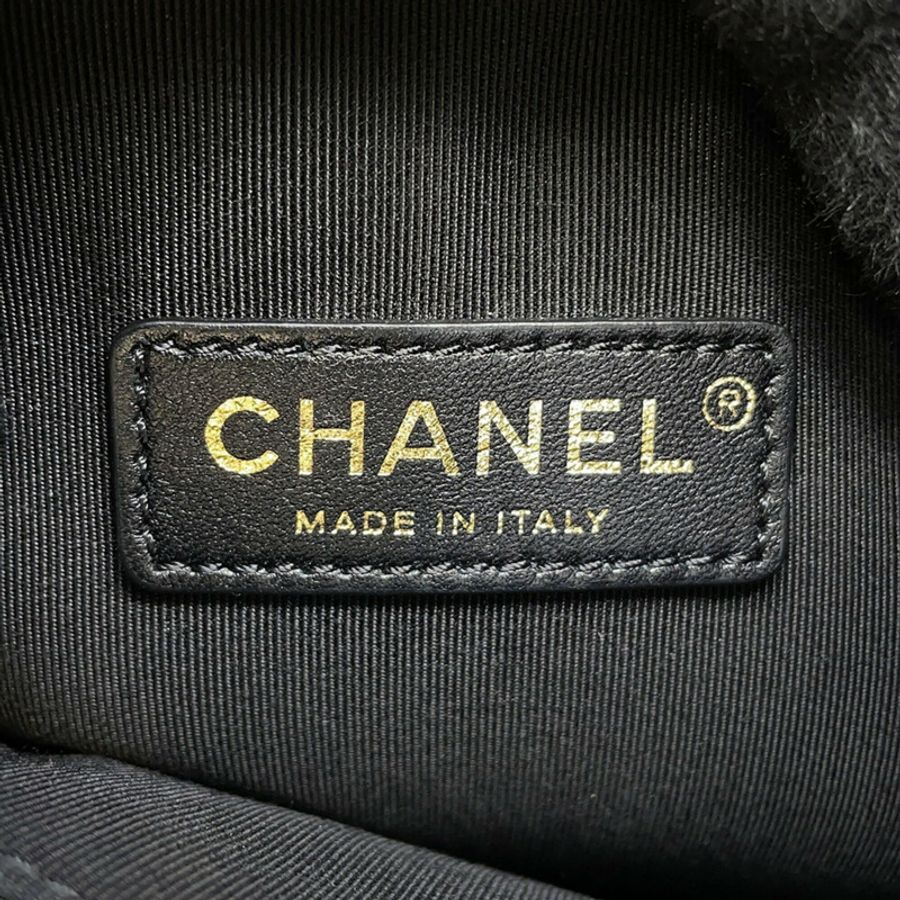 Chanel Matelassé 手提包，Coco Mark，31 Large，A57977，CHANEL 兩用單背包，黑色，女士手提包-13