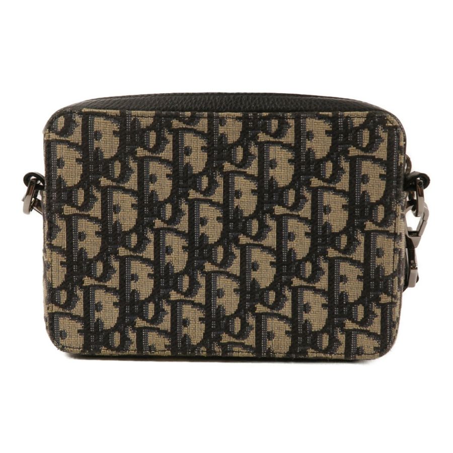 Dior 帆布Zipper Pouch With Strap肩背袋-1