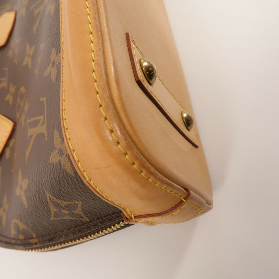 LOUIS VUITTON 塗層帆布Alma BB手挽肩背兩用袋-9