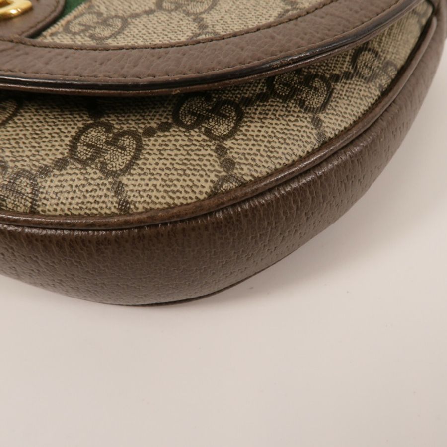 GUCCI 塗層帆布Ophidia Mini GG Supreme肩背袋-10