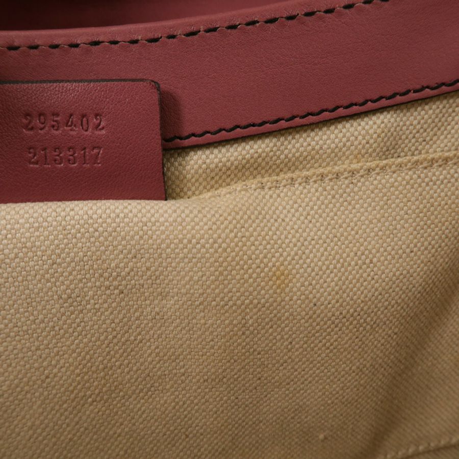 GUCCI 牛皮皮革Emily鏈帶肩背袋-7