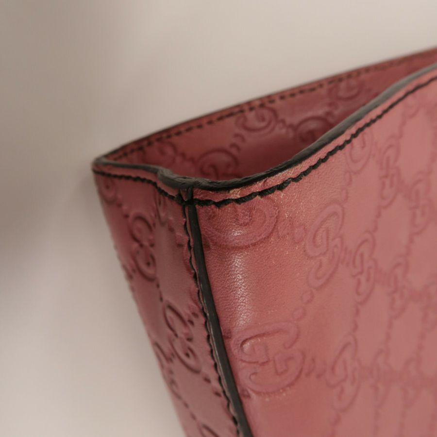GUCCI 牛皮皮革Emily鏈帶肩背袋-11
