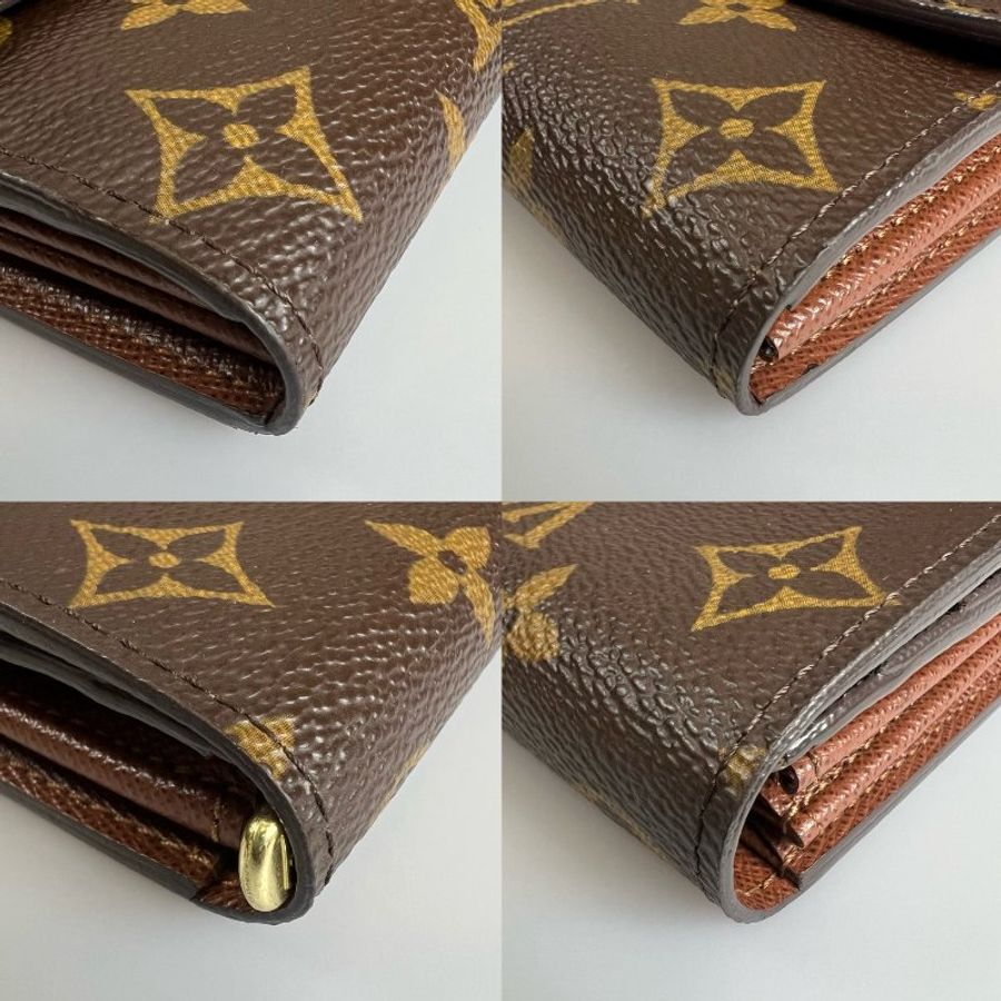 LV M61734  老花發財長夾-15