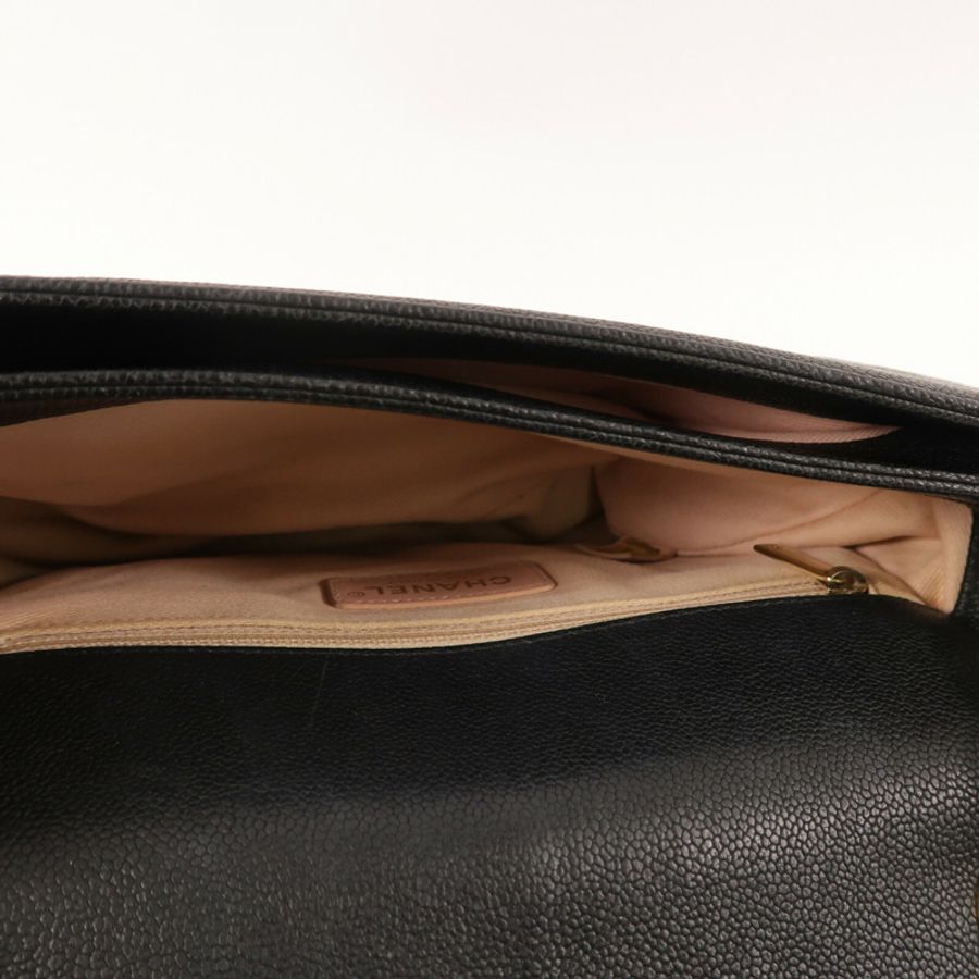 CHANEL 牛皮皮革Coco Cuba Flap Bag手挽肩背兩用袋-4