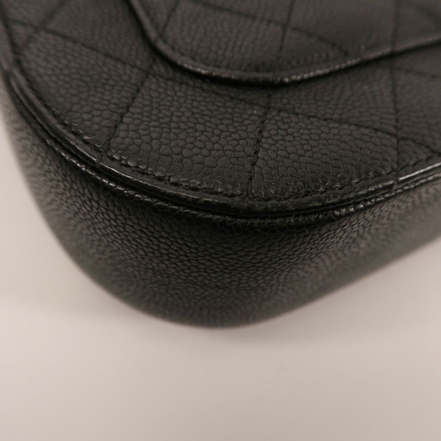 CHANEL 牛皮皮革Coco Cuba Flap Bag手挽肩背兩用袋-11