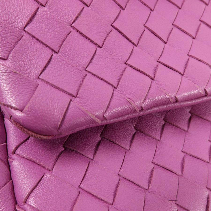 BOTTEGA VENETA 羊皮皮革Shoulder Bag鏈帶肩背袋-13