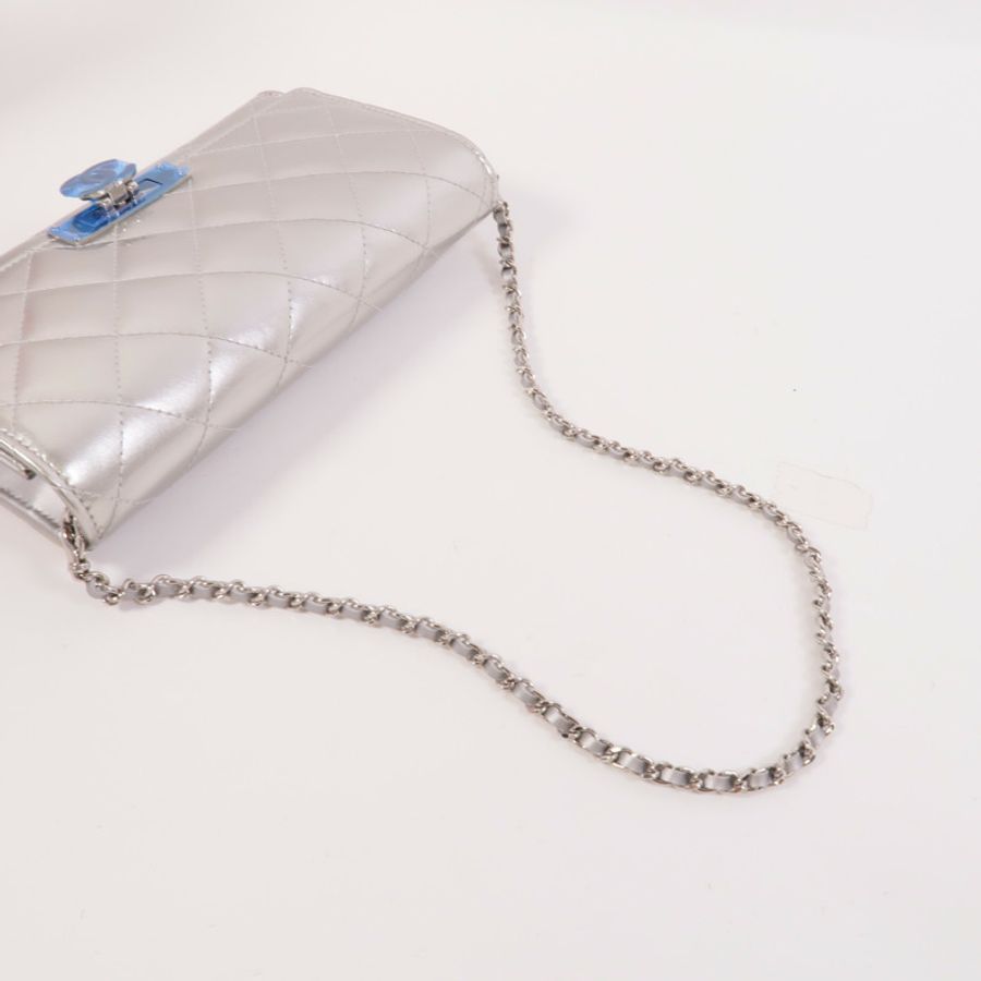 CHANEL 漆皮皮革Wallet On Chain肩背袋-5