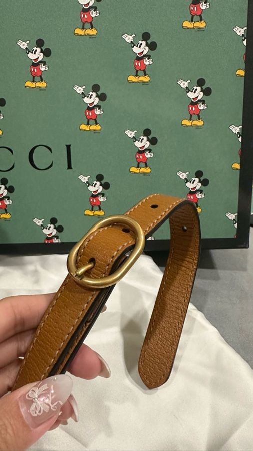 收藏品 gucci 迪士尼絕版聯名馬鞍包-18