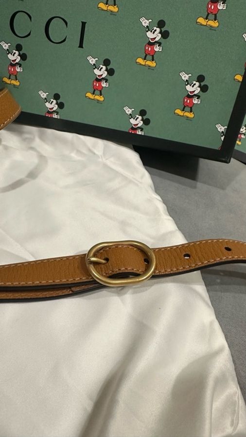 收藏品 gucci 迪士尼絕版聯名馬鞍包-24