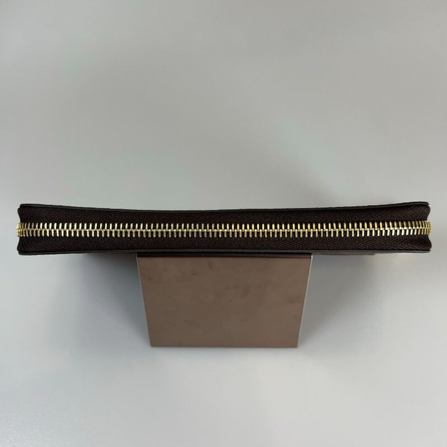 LV M41894/晶片款 老花ㄇ拉長夾 粉-5