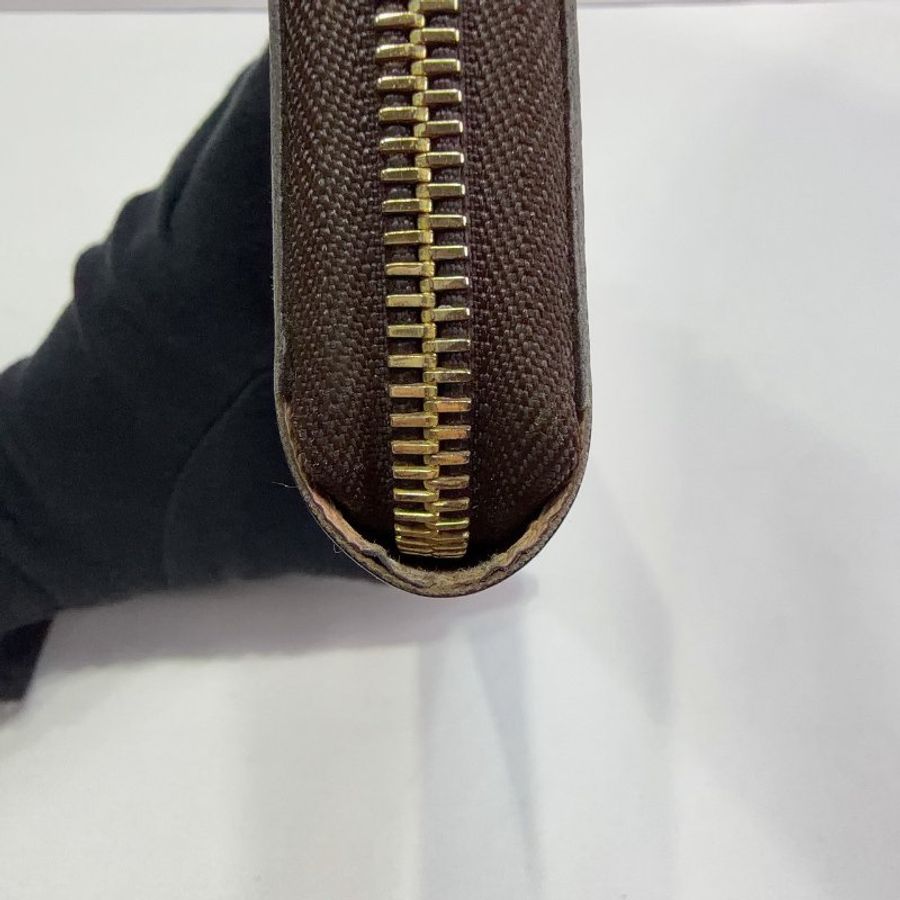 LV Zippy 經典棋盤格拉鍊長夾-6