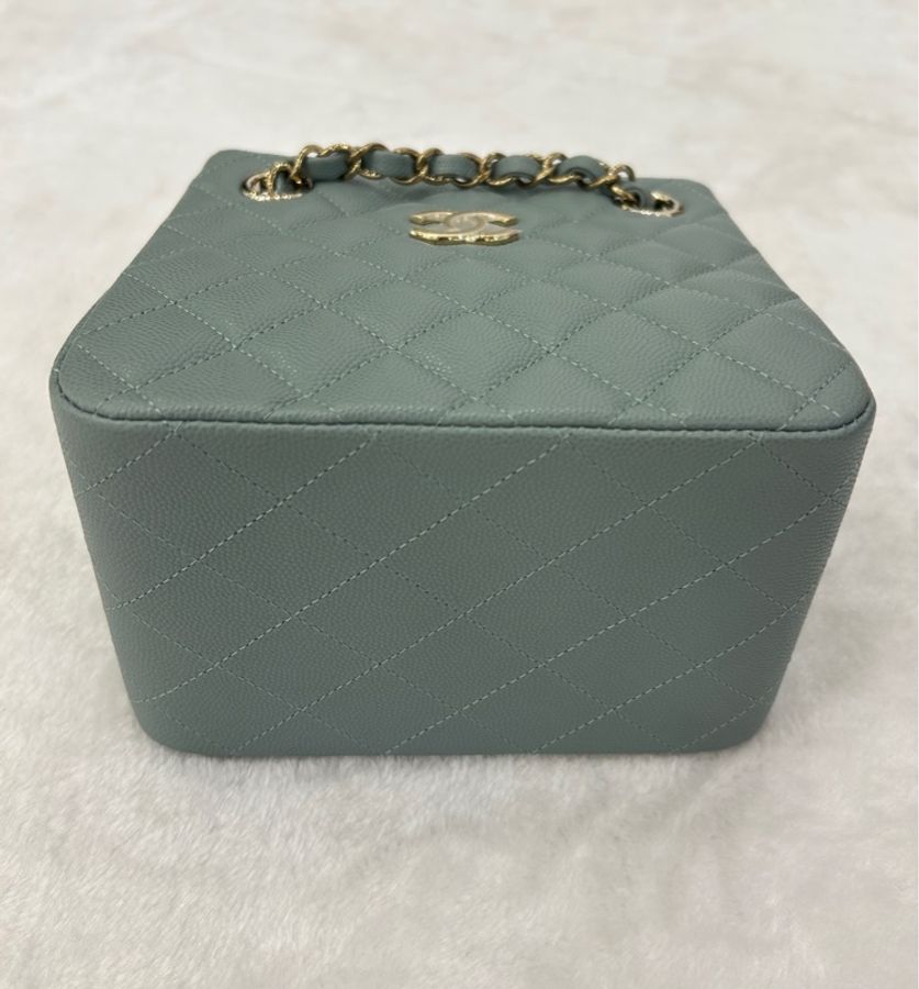CHANEL AS3176 MINI BUCKET迷你水桶購物包(芯片款)-2