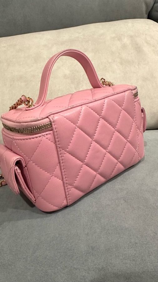 chanel 羊皮手提盒子 超級賤賣出售-4