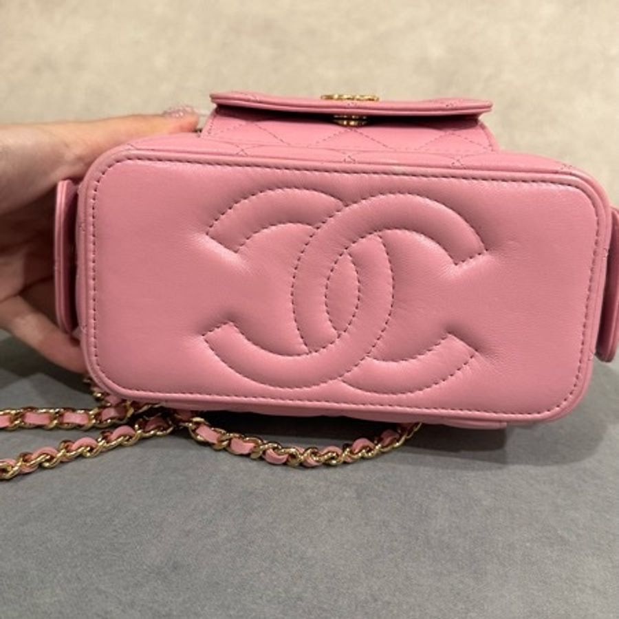 chanel 羊皮手提盒子 超級賤賣出售-5