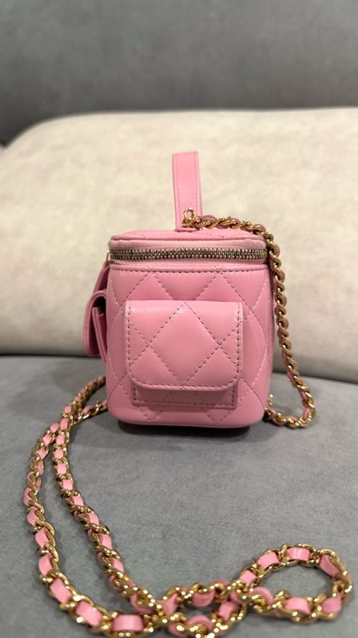 chanel 羊皮手提盒子 超級賤賣出售-7