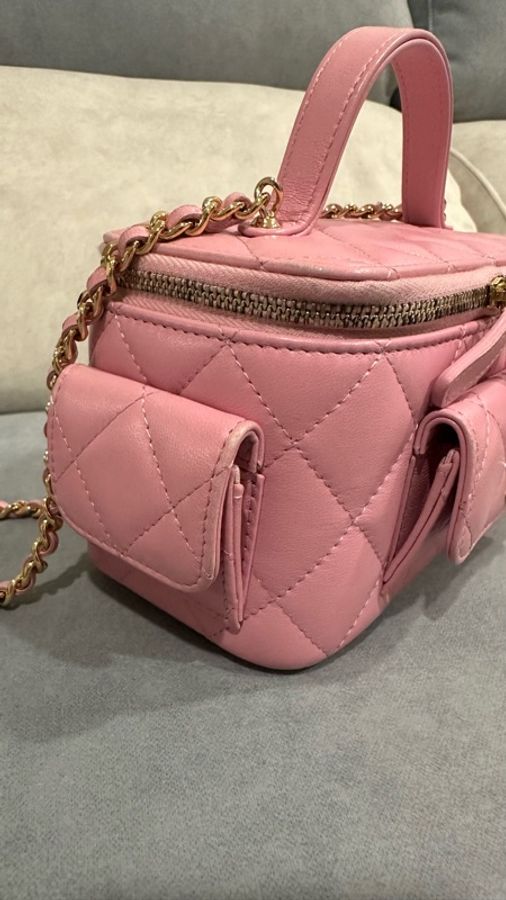 chanel 羊皮手提盒子 超級賤賣出售-30