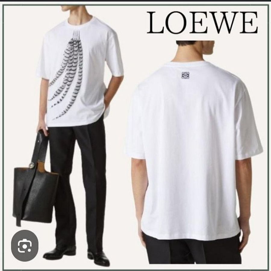 💎Han's house精品服飾💎 LOEWE 刺繡 LOGO T恤 短袖 短T 原價23000-5