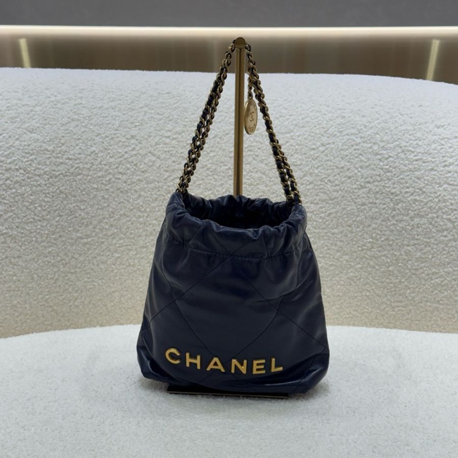 Chanel 22Mini 高級深藍色-0