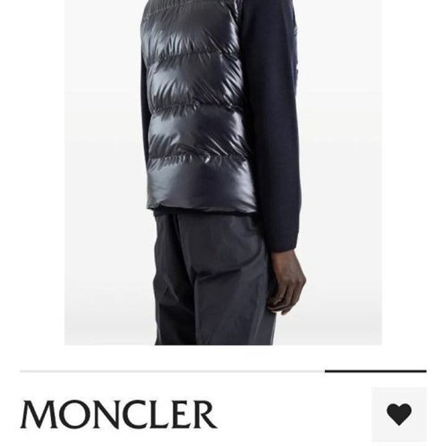💎Han's house精品服飾💎MONCLER 羽絨 背心 可手水洗 現貨 原價38000-3
