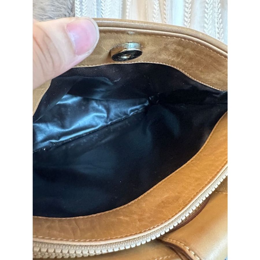 思琳CELINE 經典老花Macadam 經典凱旋門皮標斜背包 凱旋門米花圖騰-14