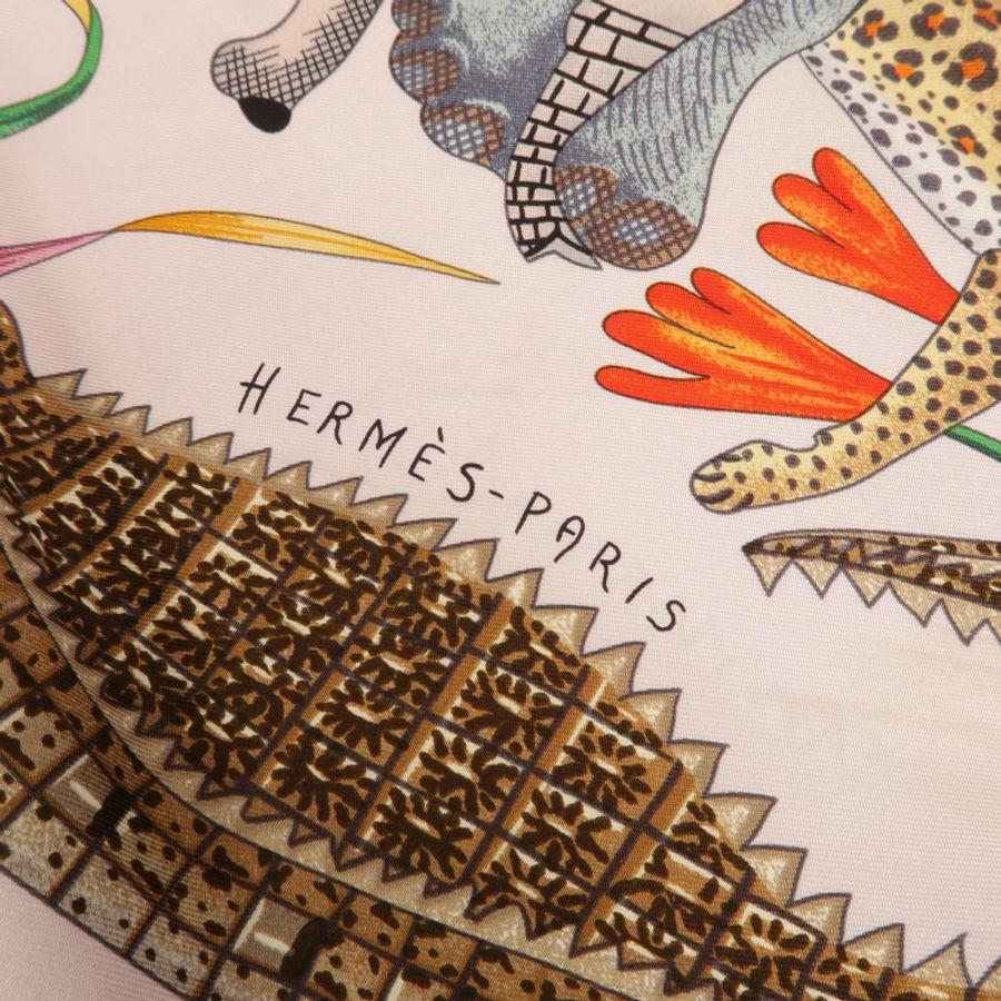 HERMES 絲質Scarf 90x90絲巾-6