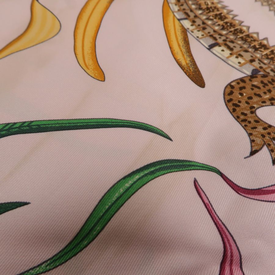 HERMES 絲質Scarf 90x90絲巾-10