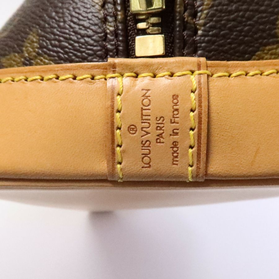 LOUIS VUITTON Monogram Alma金扣手挽袋-5