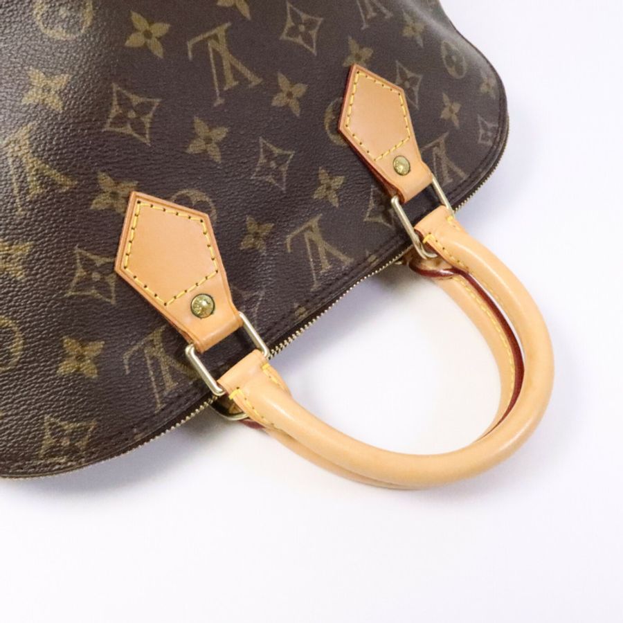 LOUIS VUITTON Monogram Alma金扣手挽袋-8