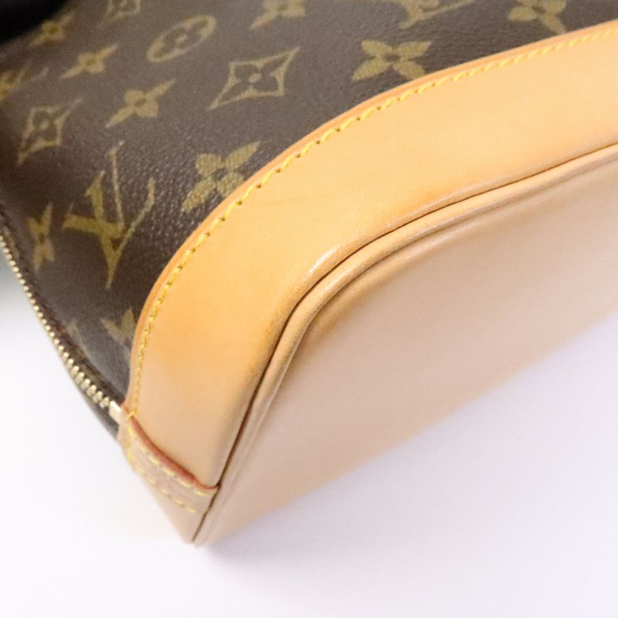 LOUIS VUITTON Monogram Alma金扣手挽袋-10