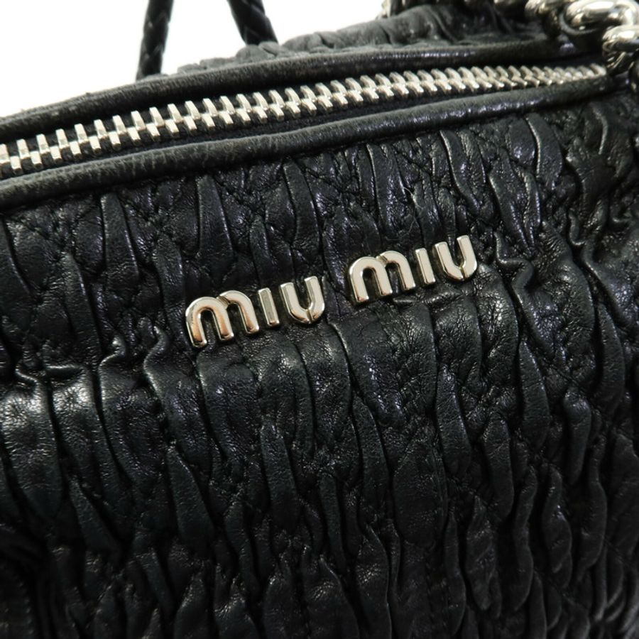 Miu Miu 羊皮皮革Shoulder Bag肩背袋-13