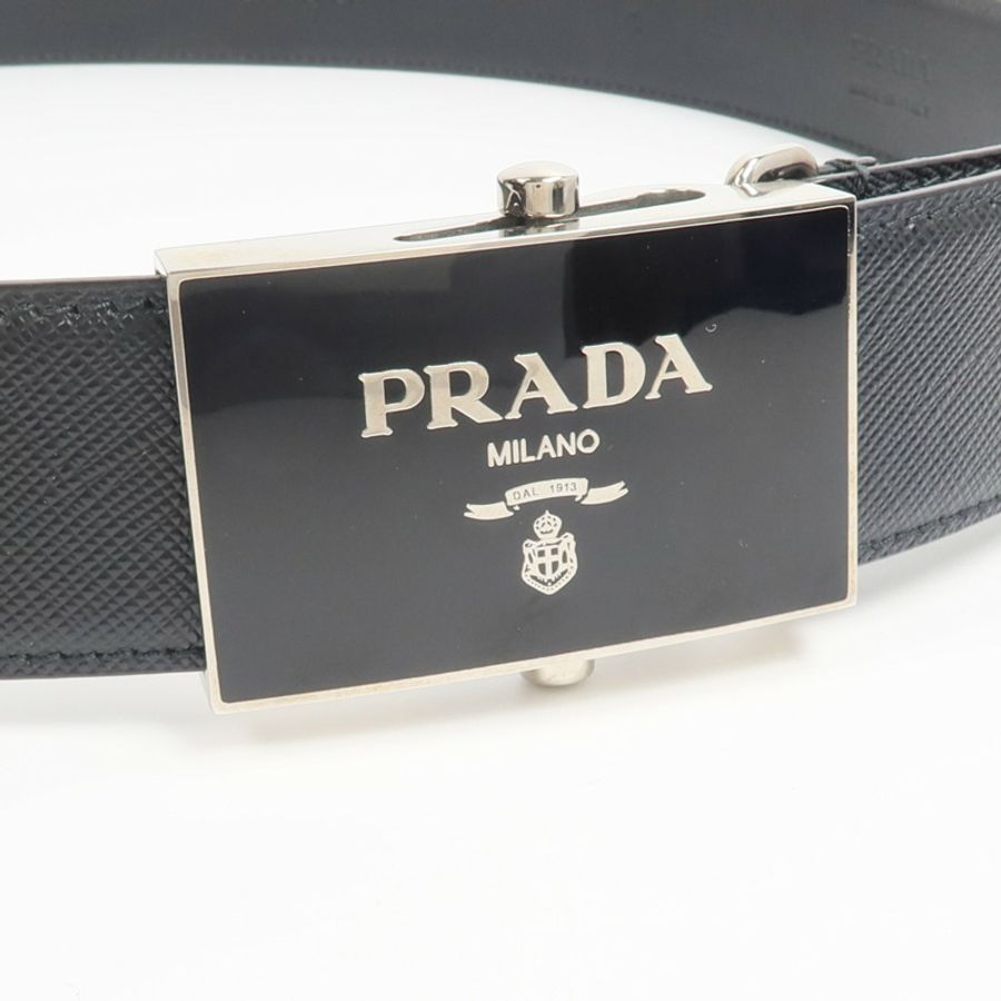 PRADA Saffiano皮革Belt皮帶-3