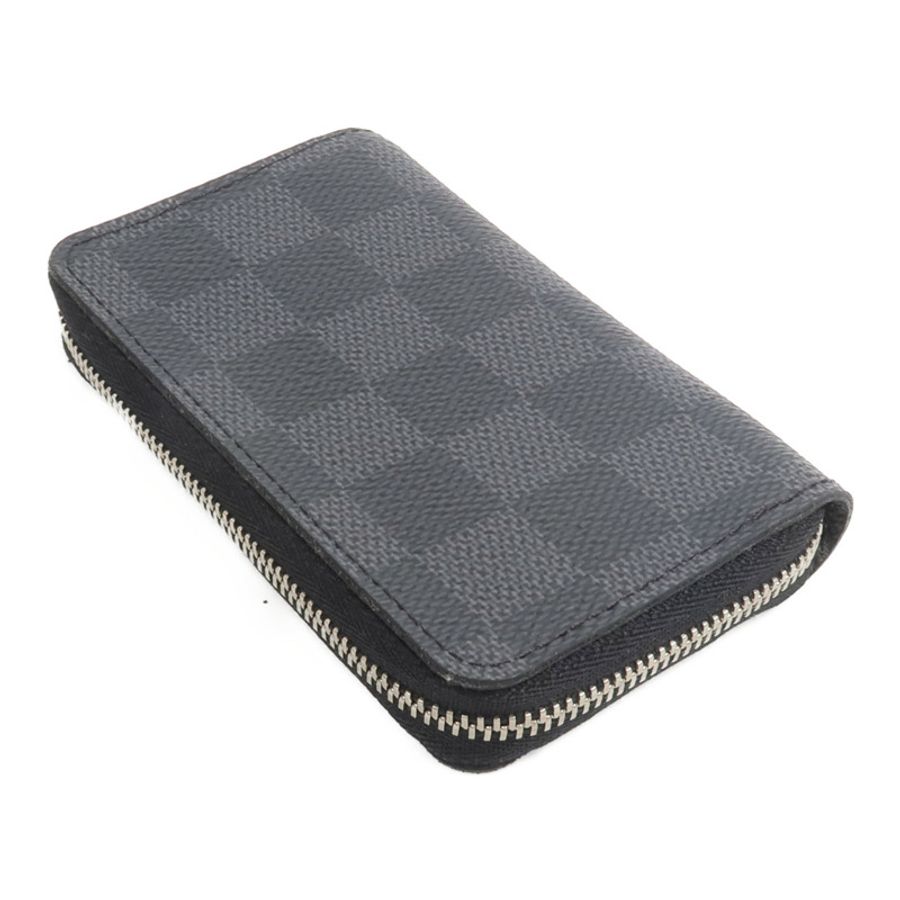 LOUIS VUITTON Damier Graphite Zippy Coin Purse零錢包-4