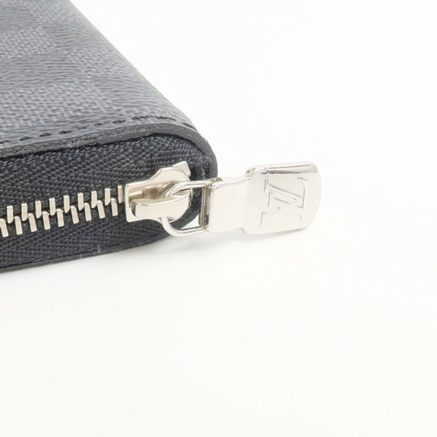 LOUIS VUITTON Damier Graphite Zippy Coin Purse零錢包-6