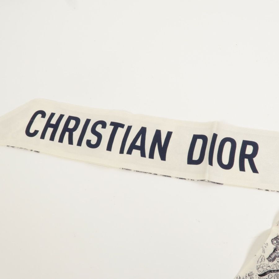 Dior 絲質Mitzah Scarf絲巾-5