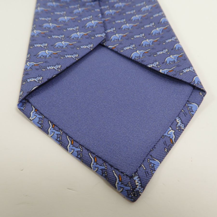 HERMES 絲質Necktie領帶-3